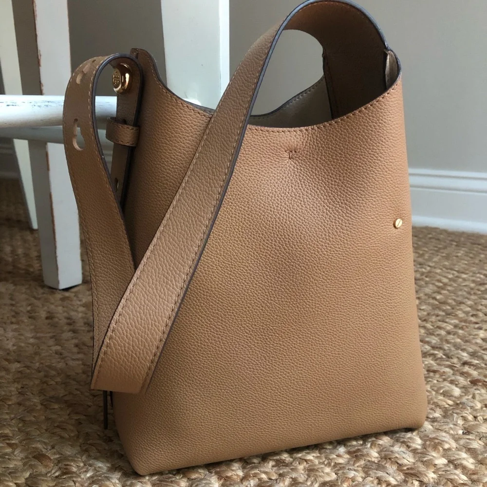 Tory Burch Small Hobo Bag in Tiramisu.